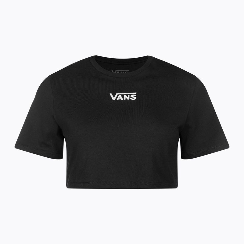 Tricou pentru femei Vans Flying V Crew Crop Ii black