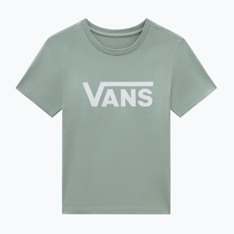 Tricou pentru femei Vans Wm Flying V Crew Tee iceberg green