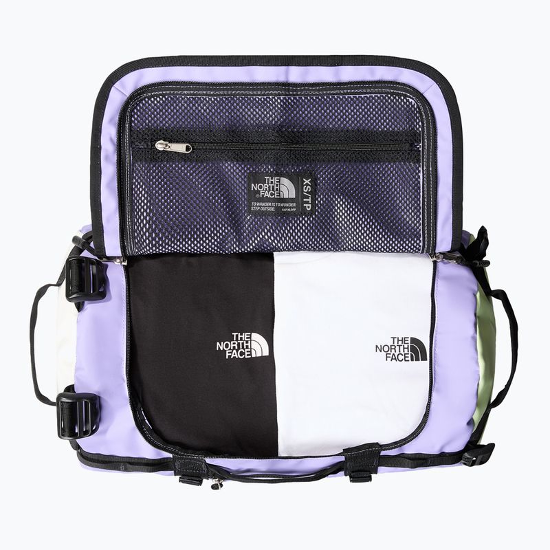 Geantă de călătorie The North Face Base Camp Duffel XS 31 l high purple/astro lime 4