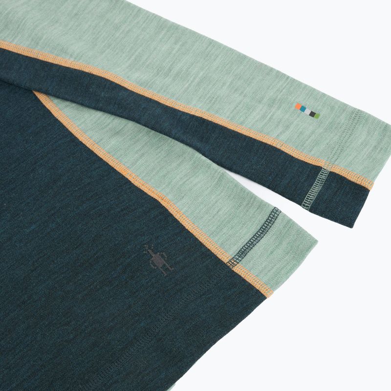 Bluză termoactivă pentru femei Smartwool Classic Thermal Merino Base Layer 1/2 Zip Hoodie Boxed twilight/arctic green 4