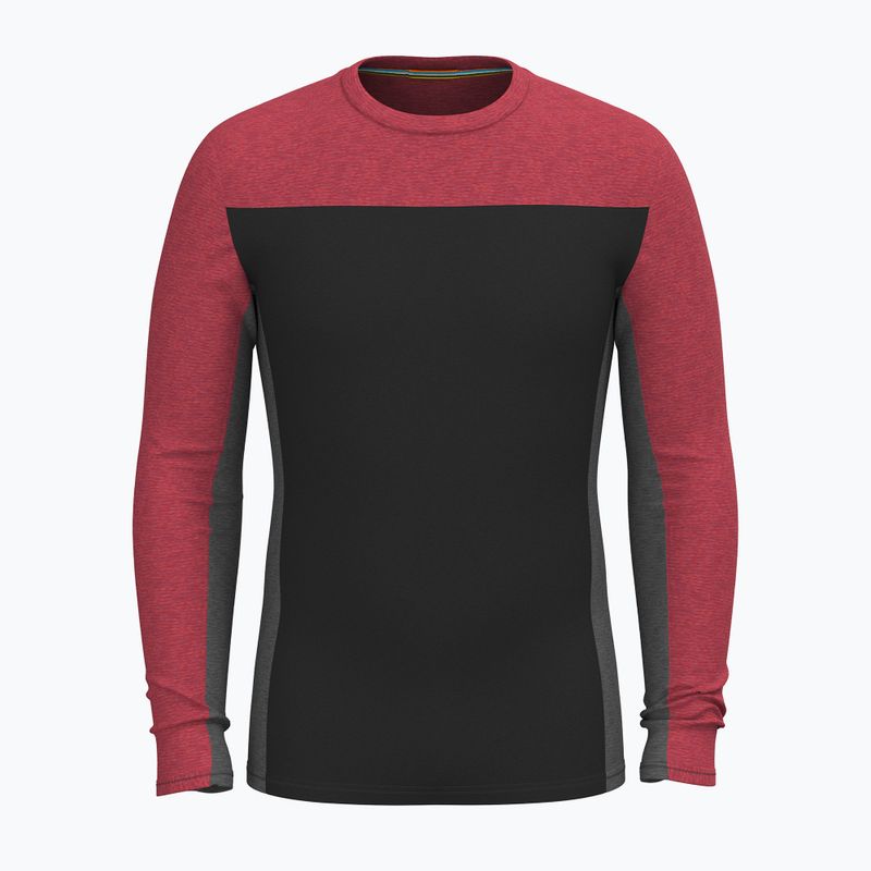 Bluză termică pentru bărbați Smartwool Classic Thermal Merino Base Layer Colorblock Crew Boxed 3