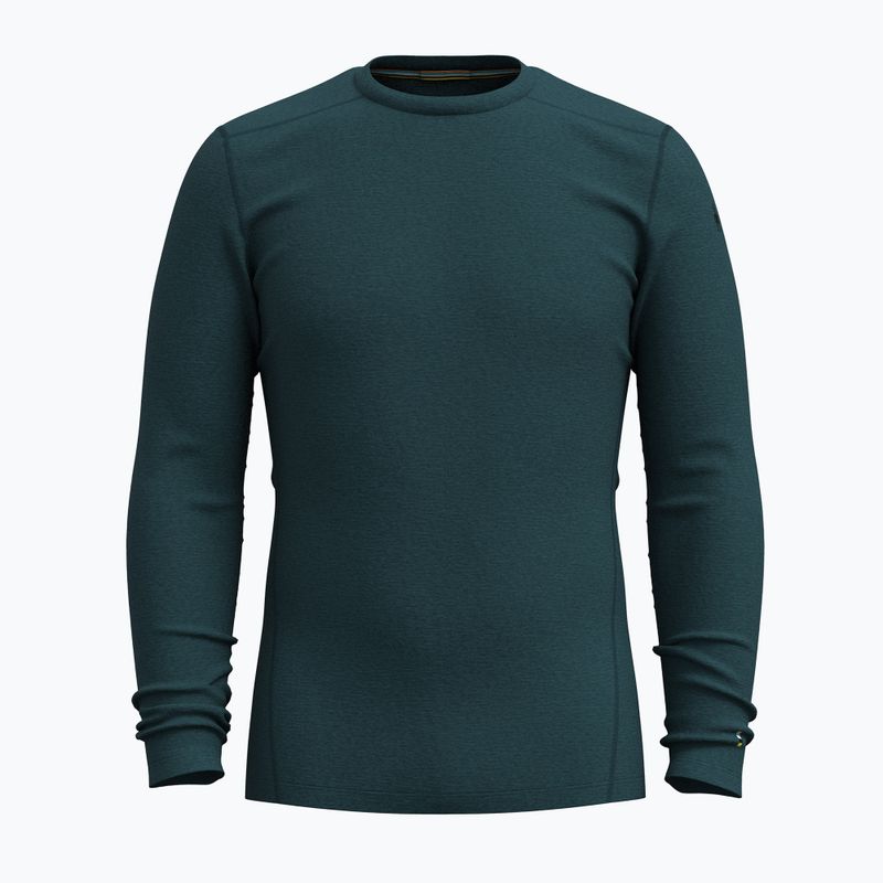 Longsleeve termoactiv pentru bărbați  Smartwool Merino 250 Baselayer Crew Boxed twilight blue heather 3