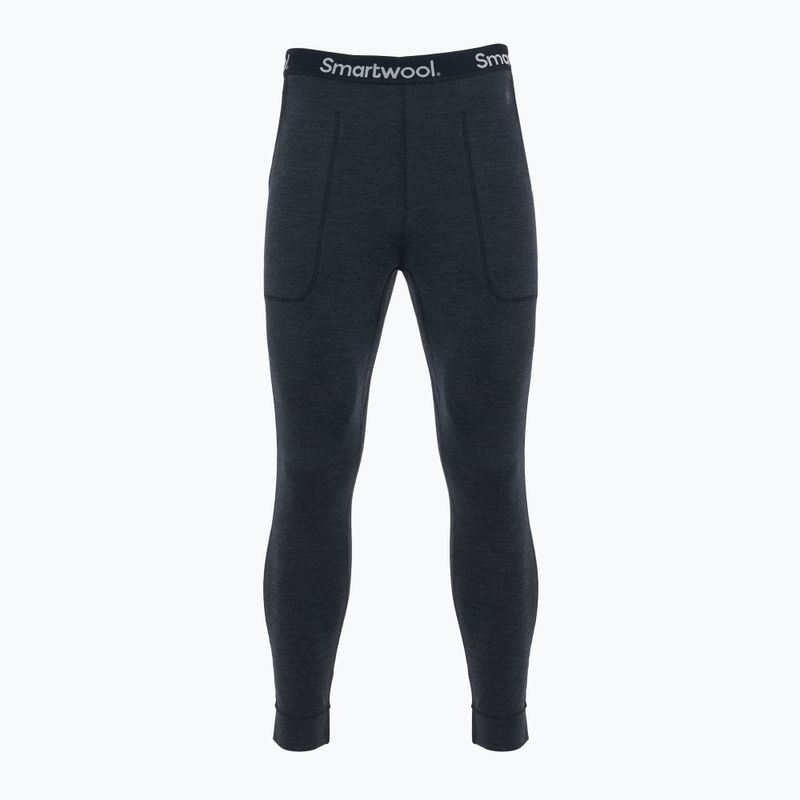 Pantaloni termoactivi Smartwool Thermal Merino Jogger charcoal heather