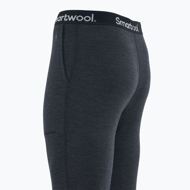 Pantaloni termoactivi Smartwool Thermal Merino Jogger charcoal heather 3
