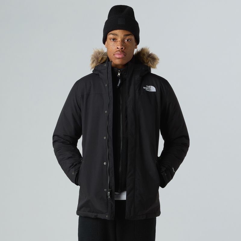 Geacă cu puf pentru bărbați The North Face Zaneck black/black 4