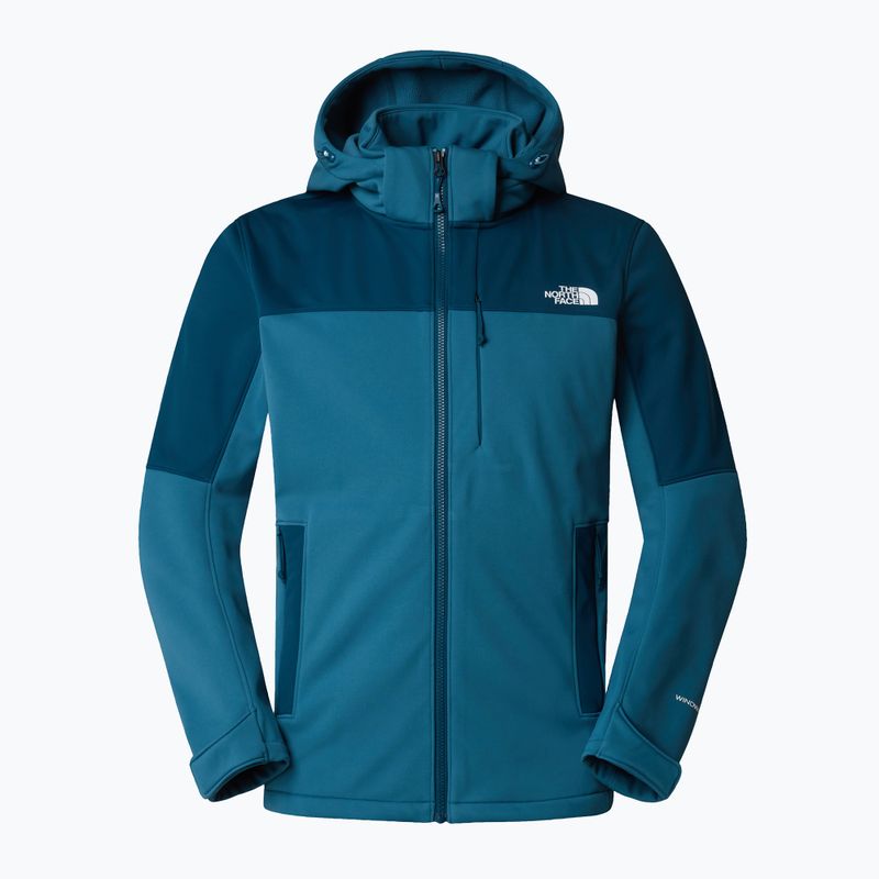 Geacă softshell pentru bărbați The North Face Diablo Softshell Detachable Hood midnight petrol/mallard 5