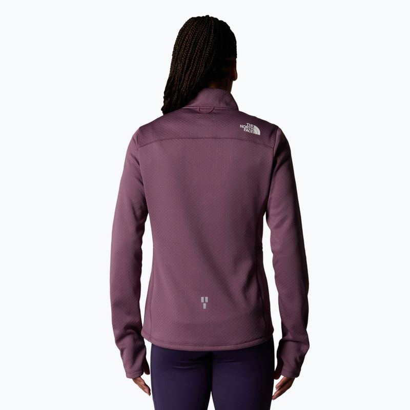 Bluză de alergare pentru femei The North Face Winter Warm Pro 1/4 Zip midnight mauve 3