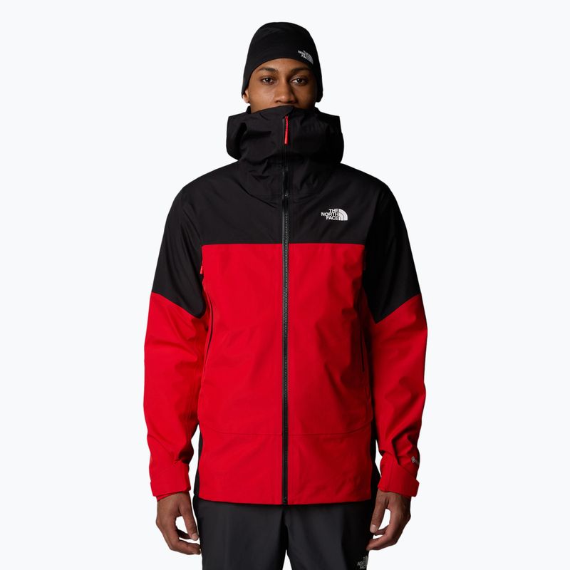 Jachetă de ploaie pentru bărbați The North Face Jazzi 3L Gtx high risk roșu / negru