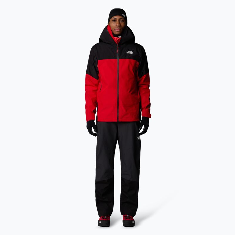 Jachetă de ploaie pentru bărbați The North Face Jazzi 3L Gtx high risk roșu / negru 2