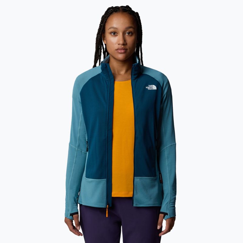 Hanorac pentru femei The North Face Bolt Polartec Jacket algae blue/midnight petrol 4