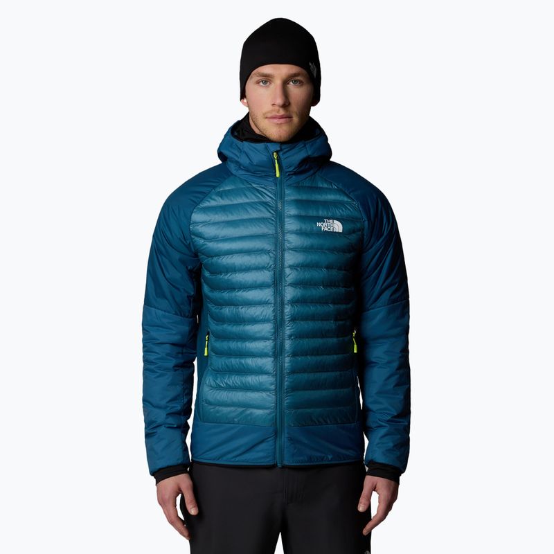 Geacă hibrid pentru bărbați The North Face Macugnaga Hybrid Insulation mallard blue/midnight petrol