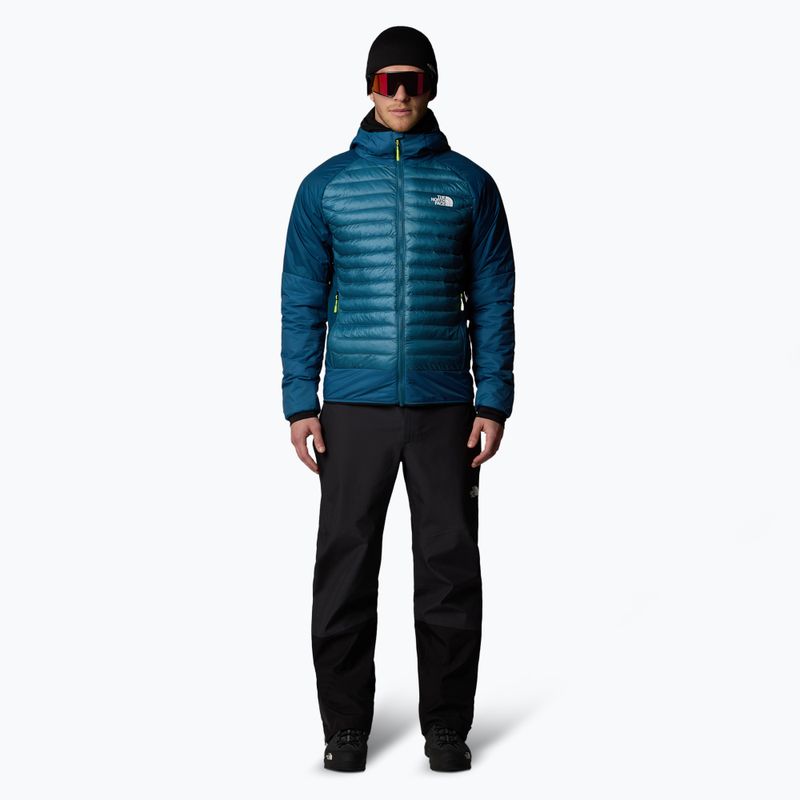 Geacă hibrid pentru bărbați The North Face Macugnaga Hybrid Insulation mallard blue/midnight petrol 2