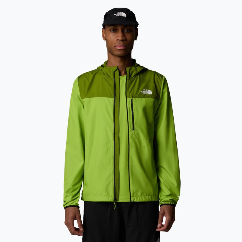 Jachetă de alergare pentru bărbați The North Face Higher Run Wind meadow grass/oak green 4