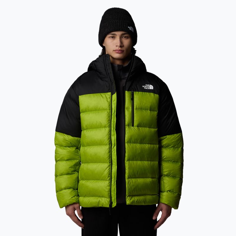 Geacă de puf pentru bărbați The North Face Kalix Down Hoodie meadow grass/black 4