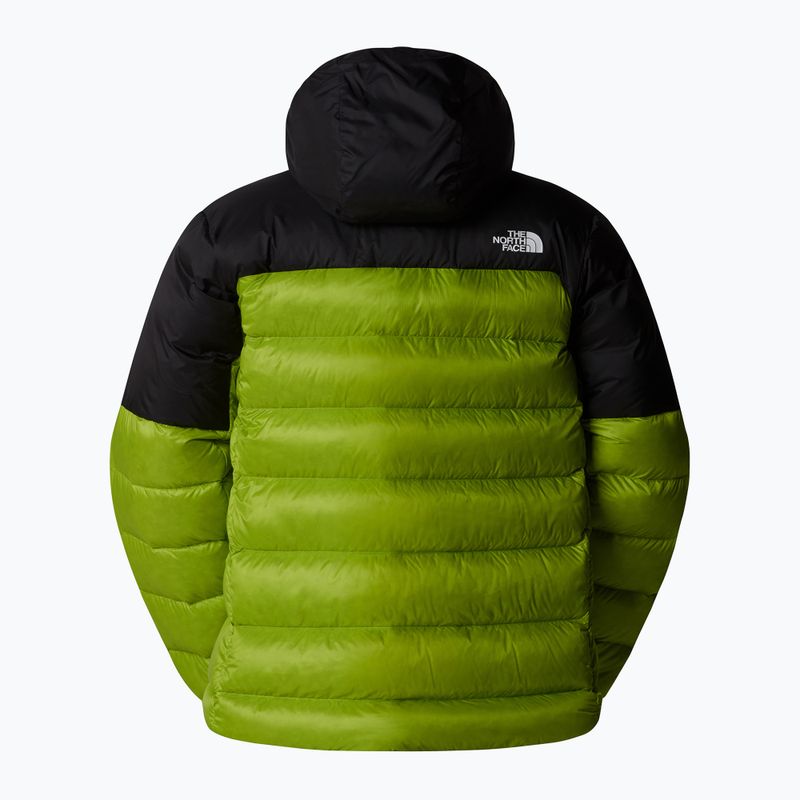 Geacă de puf pentru bărbați The North Face Kalix Down Hoodie meadow grass/black 6