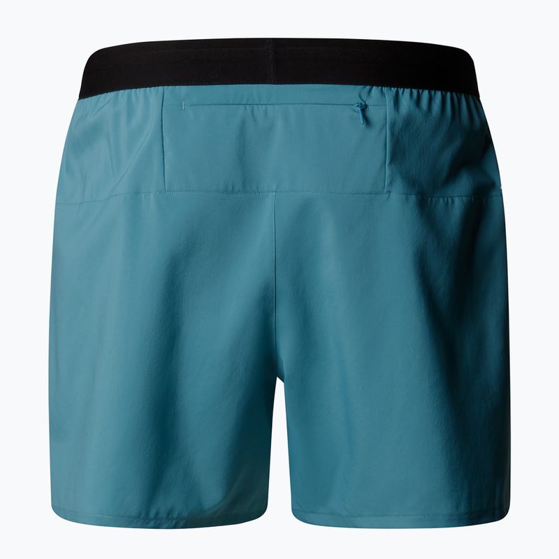 Pantaloni scurți de alergare pentru bărbați The North Face Breeze 5" algae blue 5