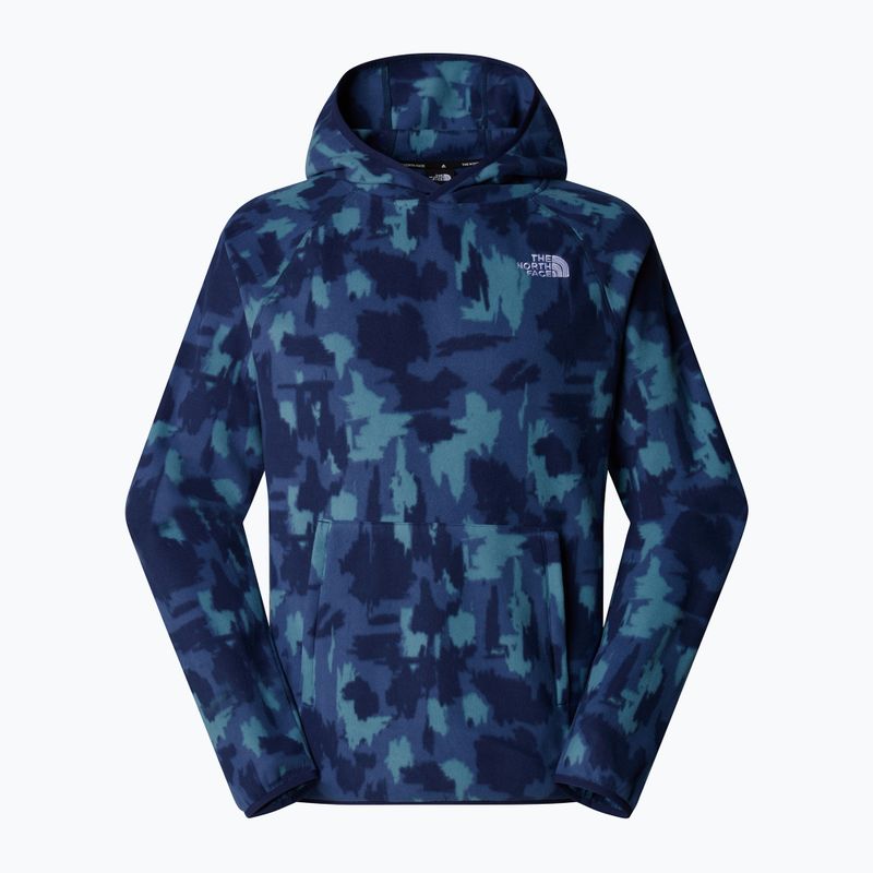 Hanorac pentru bărbați The North Face Mountain Athletics Fleece Print summit navy aop print 4