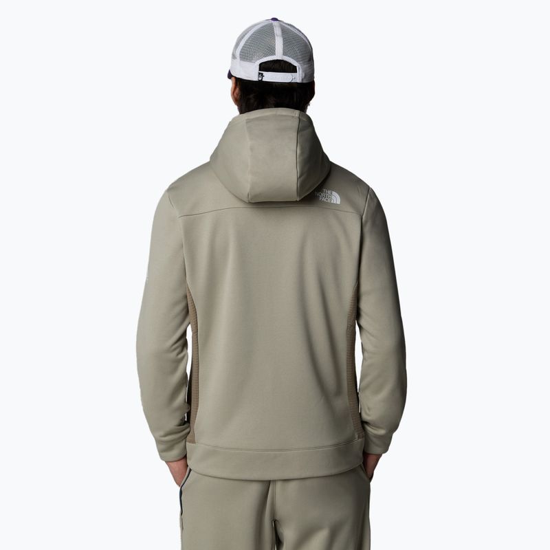 Hanorac pentru bărbați The North Face Mountain Athletics Full Zip Fleece clay grey/ cavern grey 3