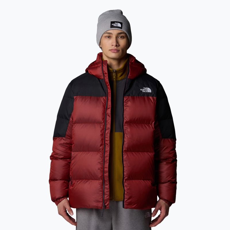 Geacă cu puf pentru bărbați The North Face Diablo Down 2.0 Hoodie high risk red/black heather 4