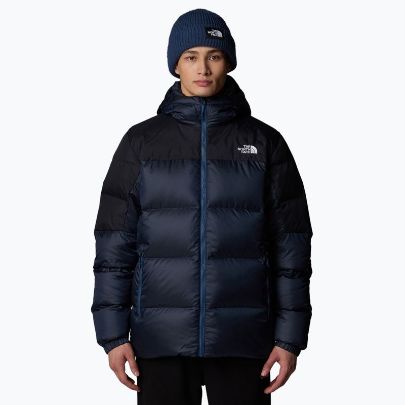 Geacă cu puf pentru bărbați The North Face Diablo Down 2.0 Hoodie shady blue/black heathe