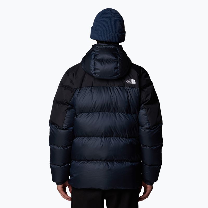 Geacă cu puf pentru bărbați The North Face Diablo Down 2.0 Hoodie shady blue/black heathe 3