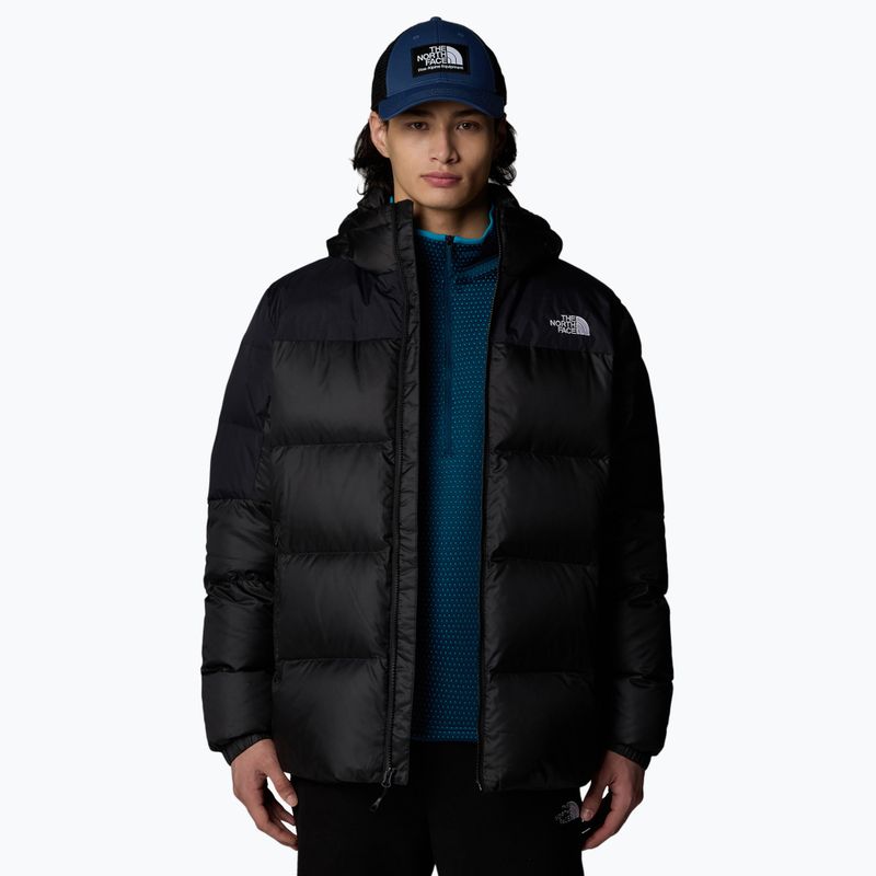 Geacă cu puf pentru bărbați The North Face Diablo Down 2.0 Hoodie black heather/blk 4