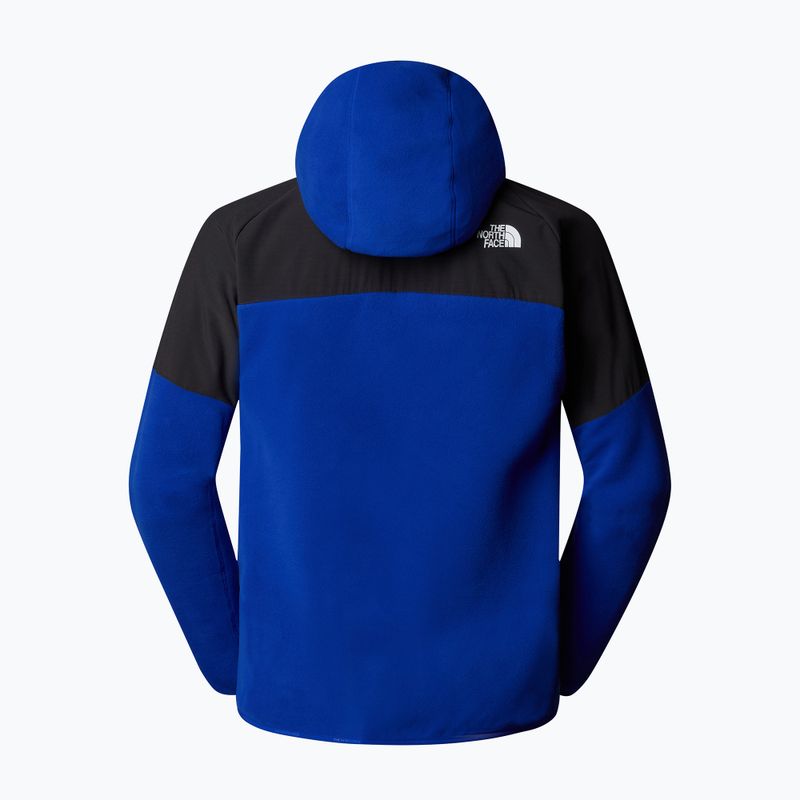 Bluză pentru bărbați The North Face Glacier Heavyweight Full Zip HD blue/asphalt grey 2