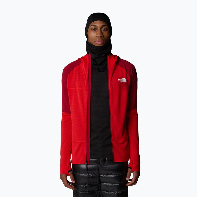 Hanorac pentru bărbați  The North Face Bolt Polartec Hoodie high risk red/garnet red