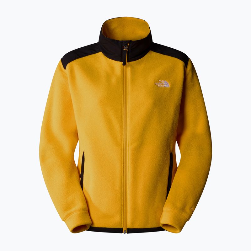 Hanorac pentru femei The North Face Alpine Polartec 200 FZ summit gold/black 5