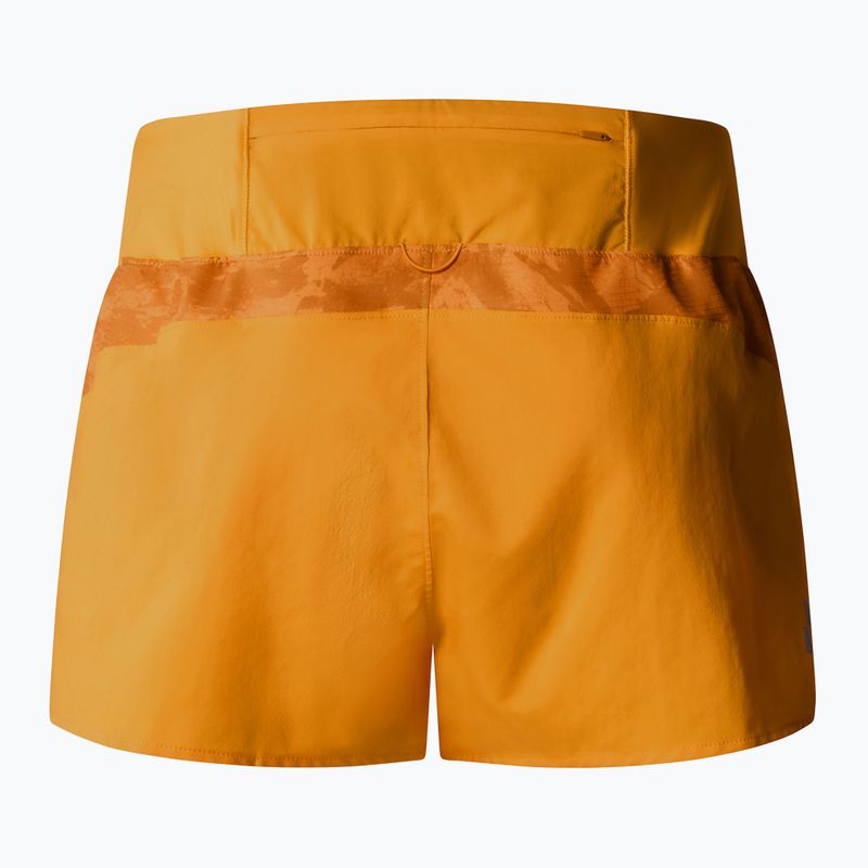 Pantaloni scurți de alergare pentru femei The North Face Sunriser 2.5" apricot glaze mountain 5