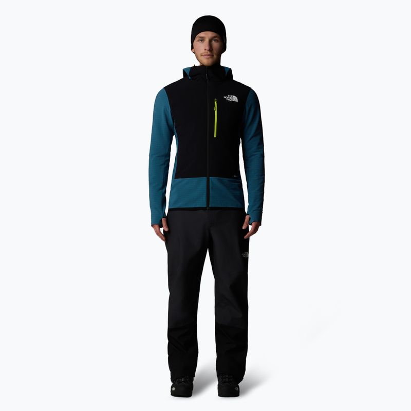 Jachetă pentru bărbați The North Face Elixir Hybrid Ventrix Midlayer albastru mallard / negru 2