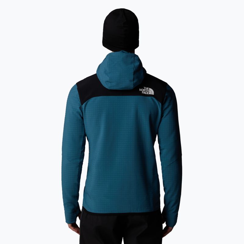 Jachetă pentru bărbați The North Face Elixir Hybrid Ventrix Midlayer albastru mallard / negru 3