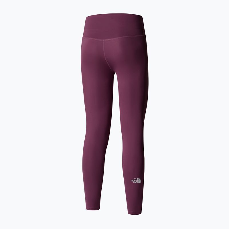 Jambiere de alergare pentru femei The North Face Flex 25In Tight midnight mauve 5