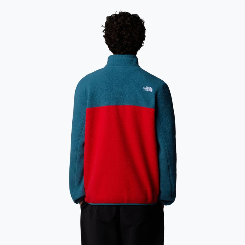 Bluză pentru bărbați The North Face Yumiori Full Zip high risk red/ mallard blue 3