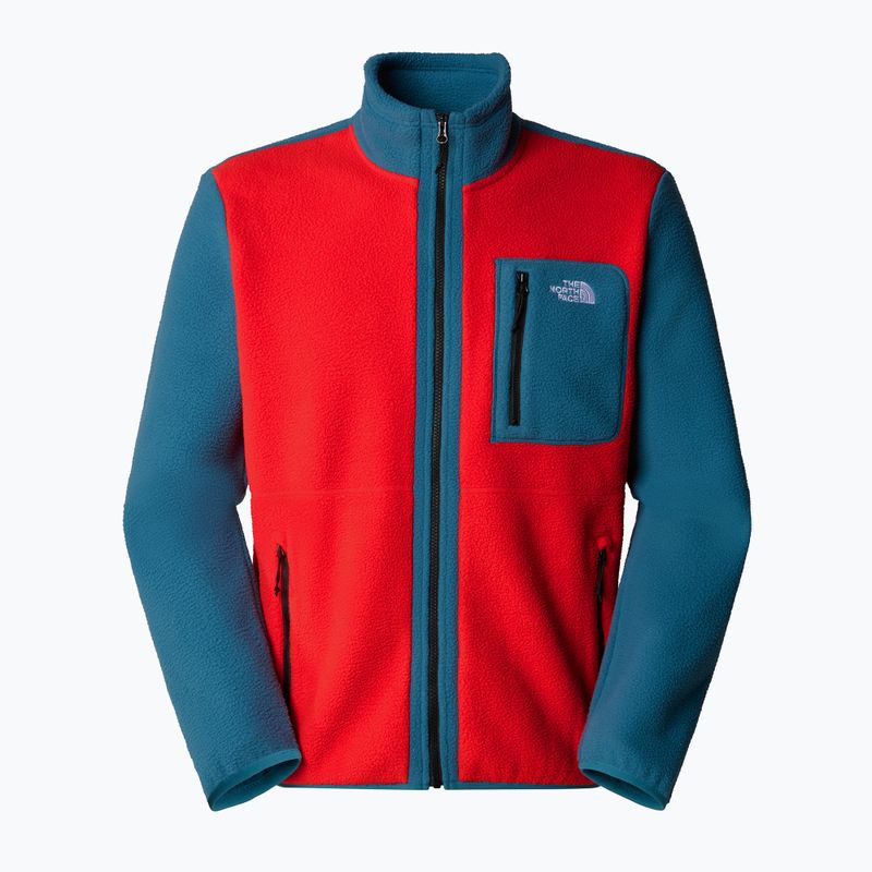 Bluză pentru bărbați The North Face Yumiori Full Zip high risk red/ mallard blue 5