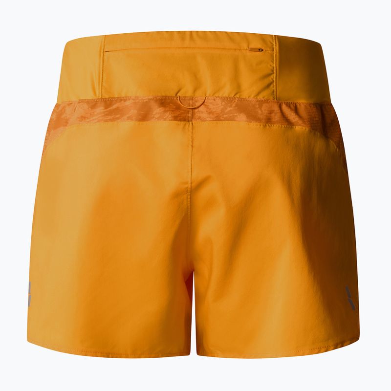 Pantaloni scurți de alergare pentru femei The North Face Sunriser 4" apricot glaze mountain 5