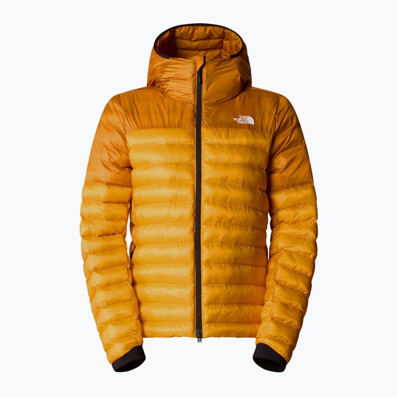 Jachetă de puf pentru femei The North Face Terra Peak Hoodie apricot glaze / iron citrus 5