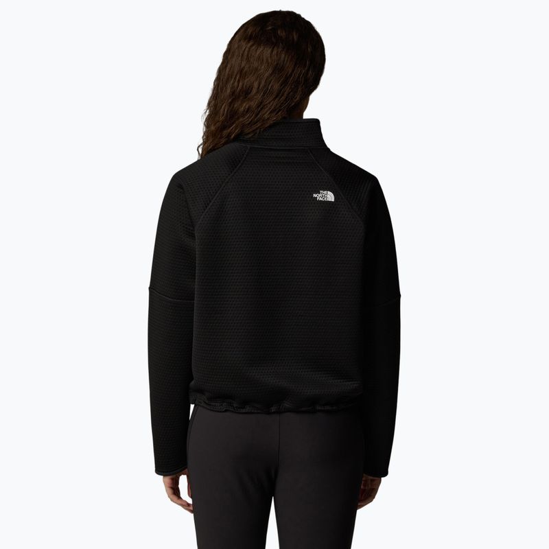 Bluză de trekking pentru femei The North Face Vertical Thermal 1/4 Zip black 3