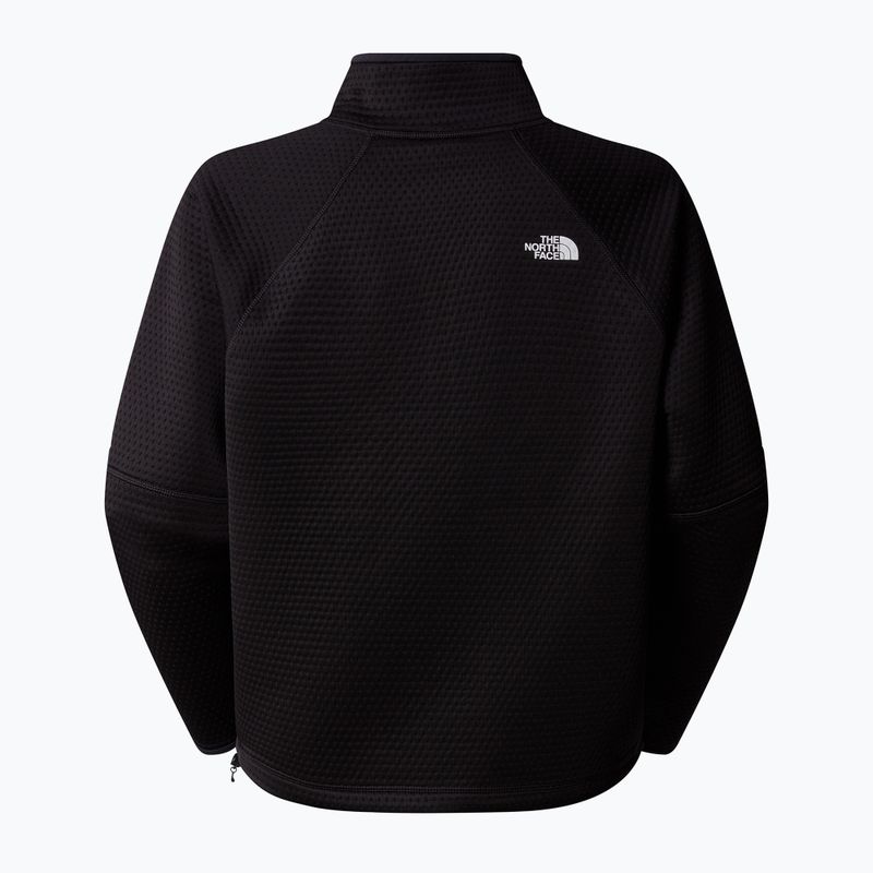 Bluză de trekking pentru femei The North Face Vertical Thermal 1/4 Zip black 5