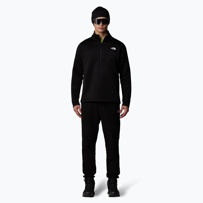 Bluză de trekking pentru bărbați The North Face Vertical Thermal 1/4 Zip black 2