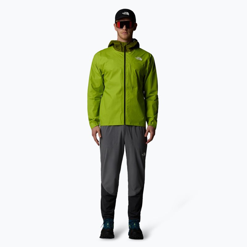 Geacă de alergare pentru bărbați The North Face Higher Run Rain meadow grass 2