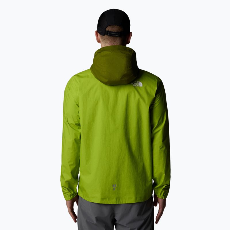 Geacă de alergare pentru bărbați The North Face Higher Run Rain meadow grass 3