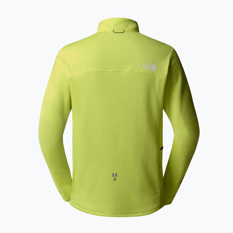 Bluză de alergare pentru bărbați The North Face Winter Warm Pro 1/4 Zip fireflow yellow 2