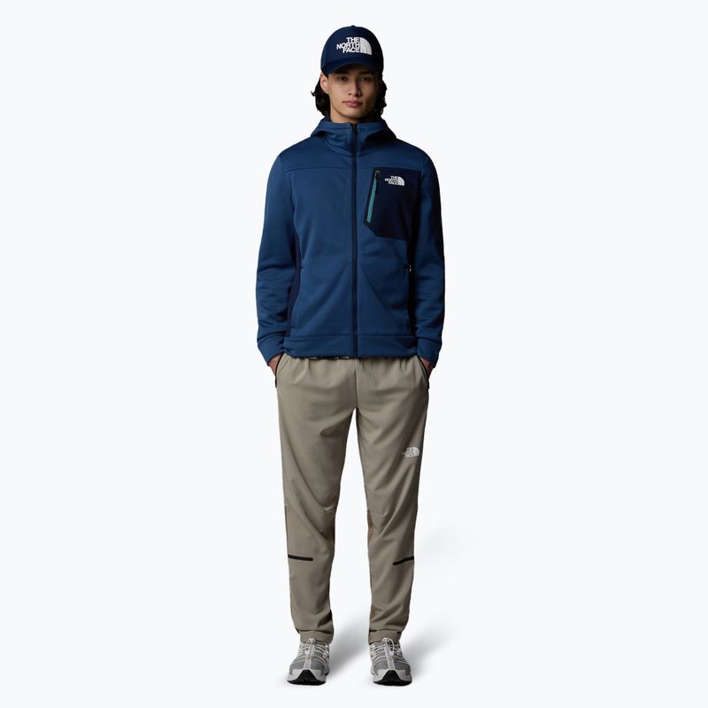 Hanorac pentru bărbați The North Face Mountain Athletics Full Zip Fleece shady blue/ summit navy 2