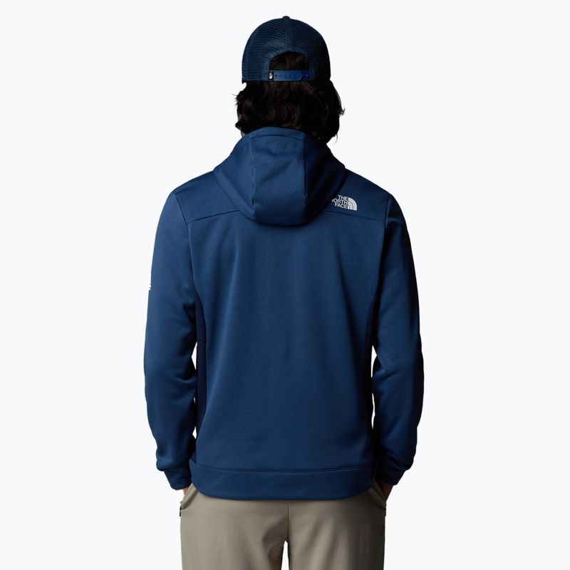 Hanorac pentru bărbați The North Face Mountain Athletics Full Zip Fleece shady blue/ summit navy 3