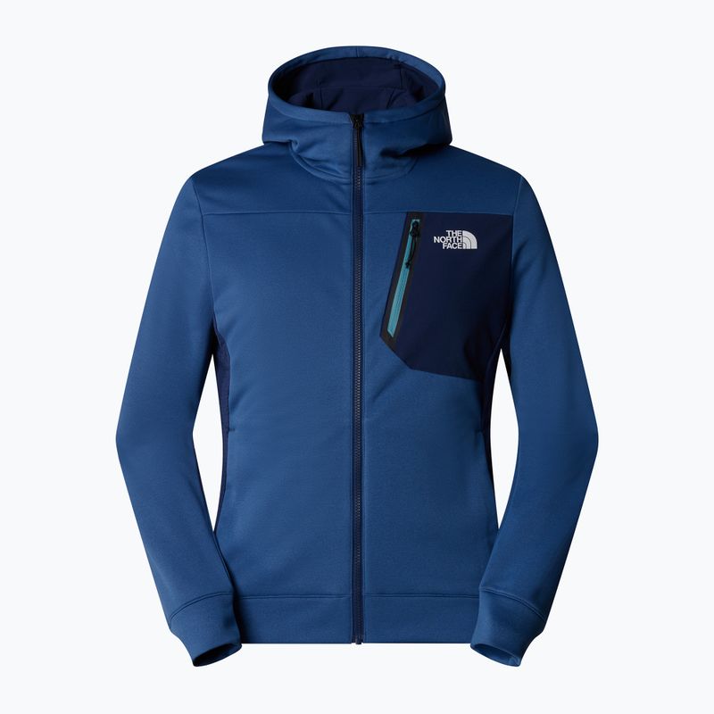 Hanorac pentru bărbați The North Face Mountain Athletics Full Zip Fleece shady blue/ summit navy 5