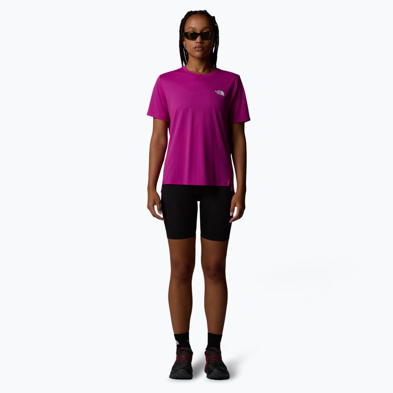 Tricou de trekking pentru femei The North Face Flex Graphic deep mulberry 2