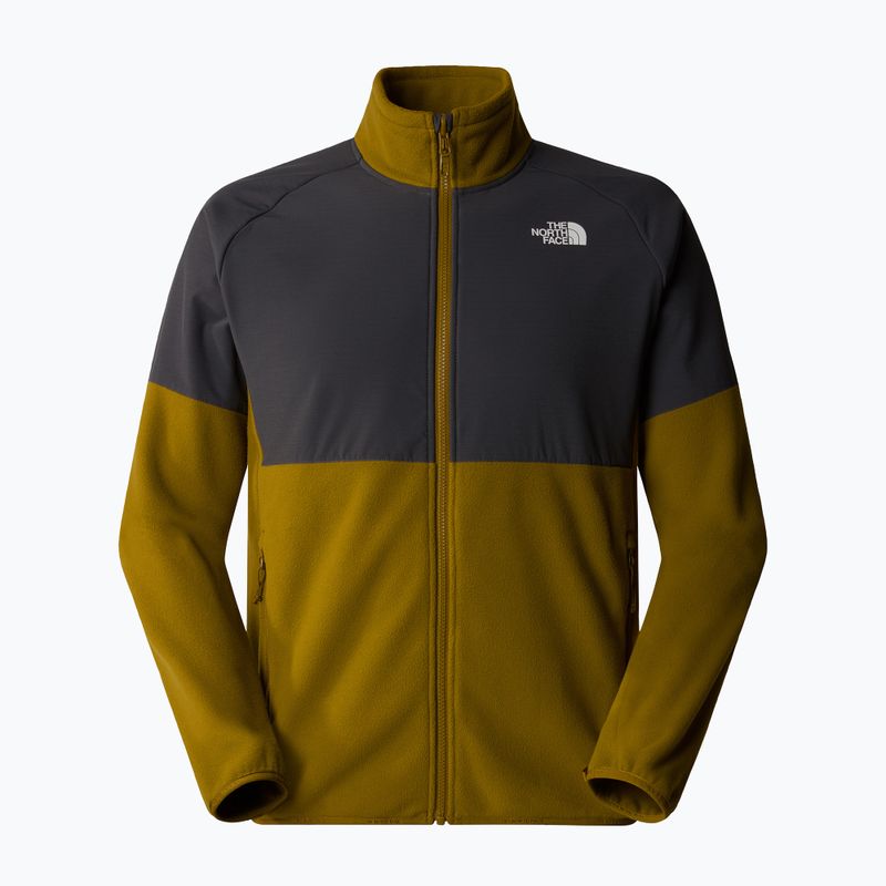 Hanorac pentru bărbați The North Face Glacier Heavyweight Full Zip moss green/ asphalt grey 5