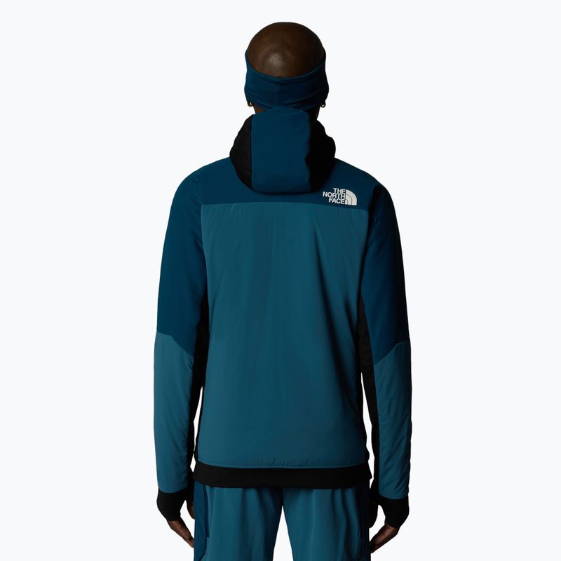 Geacă hibrid pentru bărbați The North Face Binntal Hybrid Ventrix Hoodie mallard blue/midnight 3