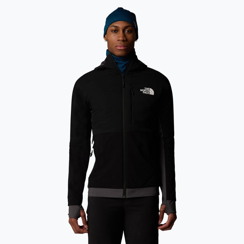 Geacă hibrid pentru bărbați The North Face Binntal Hybrid Ventrix Hoodie black/black/ant
